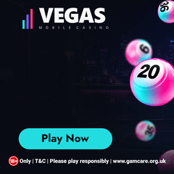 Vegas Mobile Casino UK welcome offer